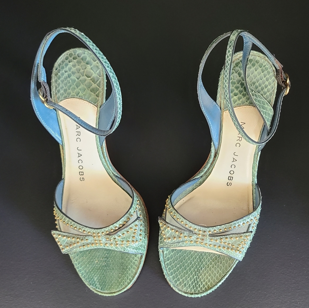 Marc Jacobs Python Heels - image 3